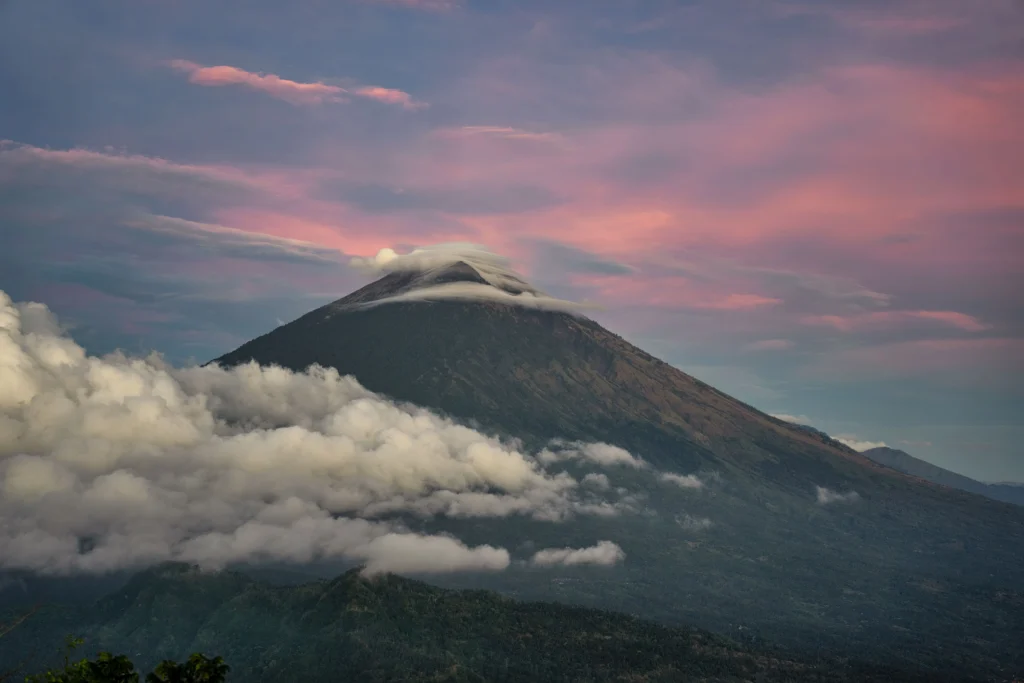 Amed Sunset Point Mount Agung sunset Bintang