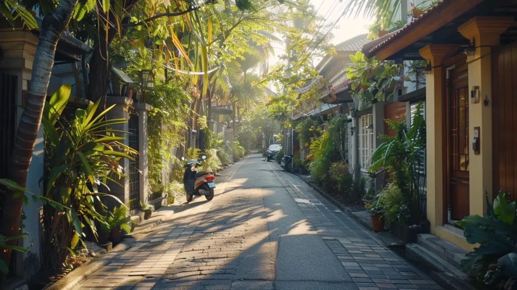 Seminyak vacation rental area Petitenget street